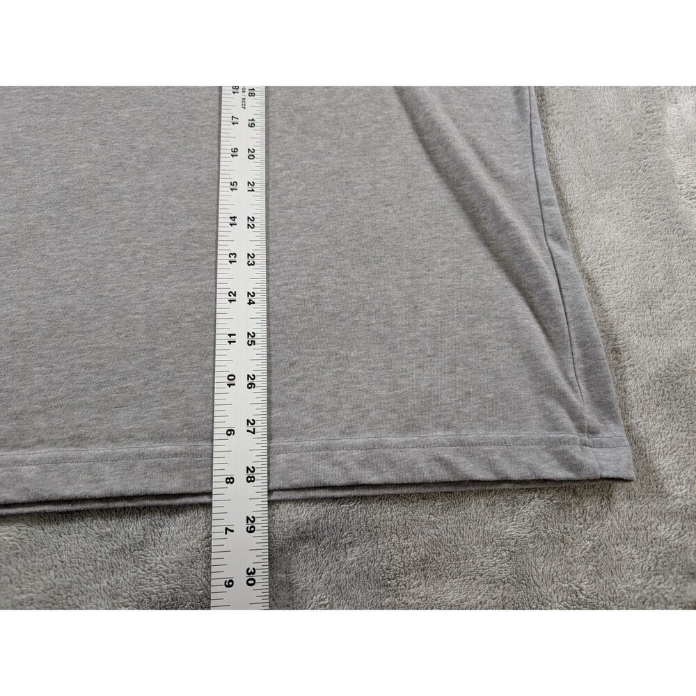 Columbia Mens XL Omni Wick Gray Raglan Long Sleeve Logo Tee 2 Tone - Picture 9 of 9